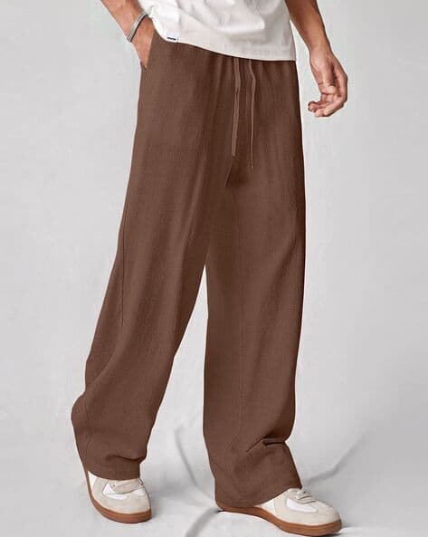 Buda Jeans Co Men Relaxed Fit Elasticated Drawstring Waist Pants - Image 1