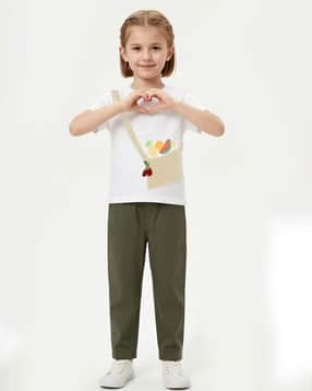 max Girls Applique Stylised Fit T-Shirt-picture-23