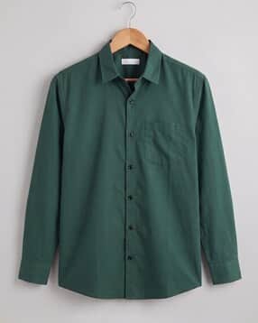 tigersnake Men Regular Fit Shirt with Patch Pocket-picture-34