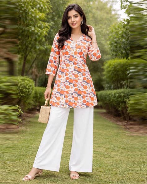 Nyrika Women Floral Print Rayon 2-Piece Sets