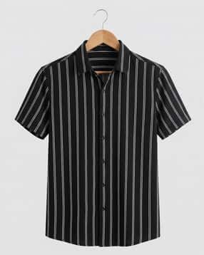 tigersnake Men Striped Regular Fit Shirt -picture-15
