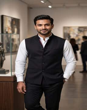 pp perfect productions Men Regular Fit Nehru Jacket-picture-11