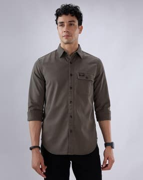 superdry Kyoto Regular Fit Twill Shirt-picture-48