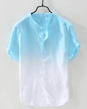tigersnake Men Ombre-Dyed Regular Fit Shirt-picture-11