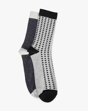 yousta Men Pack of 2 Printed Mid-Calf Length Socks-picture-10