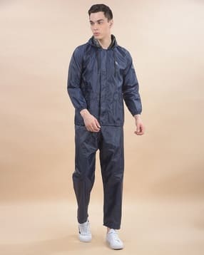 dollar Men Relaxed Fit Waterproof Raincoat-picture-10