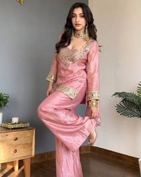 nyrika Women Embroidery Straight Kurta Set-picture-37