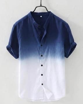 tigersnake Men Ombre-Dyed Regular Fit Shirt-picture-27