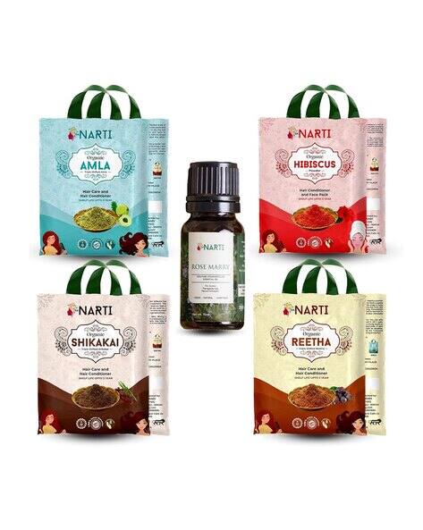 NARTI Set of 5 Organic Hair Powder 1.2 kg