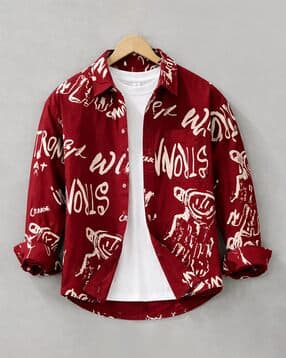 buda jeans co Men Printed Regular Fit Spread-Collar Shirt-picture-10