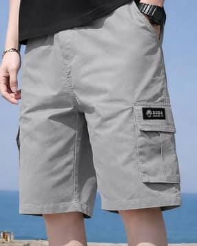 buda jeans co Men Regular Fit Mid-Rise Cargo Shorts-picture-28