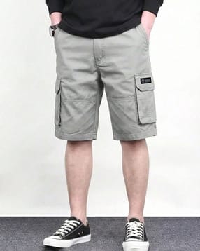 buda jeans co Men Regular Fit Mid-Rise Cargo Shorts-picture-31