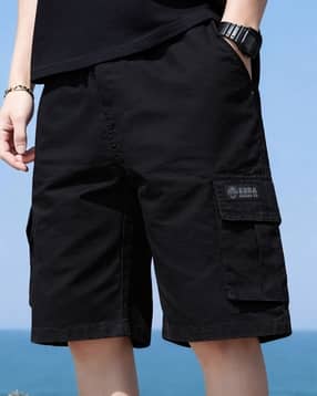 buda jeans co Men Regular Fit Mid-Rise Cargo Shorts-picture-37