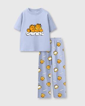 nap chief Boys Cartoon Nightsuit Set-picture-12