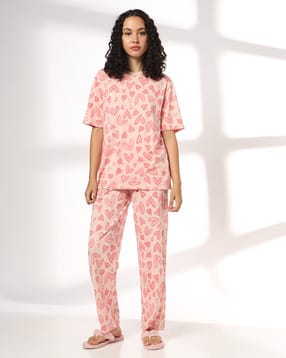 rio Women All-Over Print T-Shirt & Pyjamas Set-picture-17