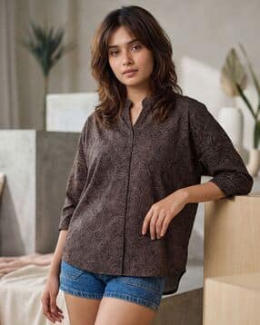 Women Printed Regular Fit Shirt-image-26