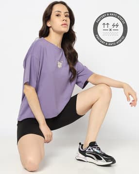 performax Women Graphic Print Boxy Fit Fitness T-Shirt-picture-42