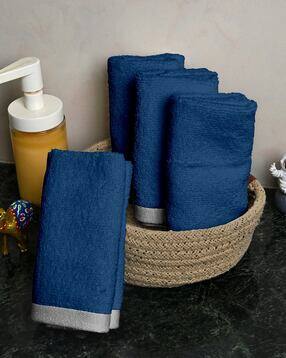 divine casa Set of 4 Cotton Face Towels -picture-40
