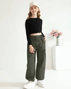tior Girls Relaxed Fit Mid Rise Cargo Pants-picture-46