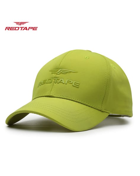 RED TAPE Unisex Logo Print Baseball Cap with Adjustable Strap
