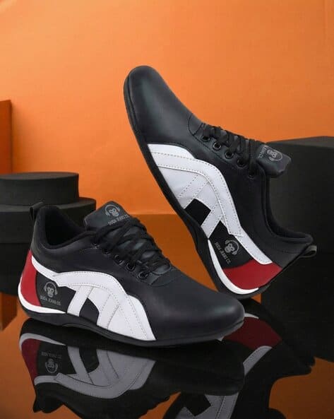 Buda Jeans Co Men Lace-Up Round Toe Casual Shoes