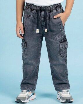 jfr Boys Embroidered Mid-Rise Straight Jeans-picture-25