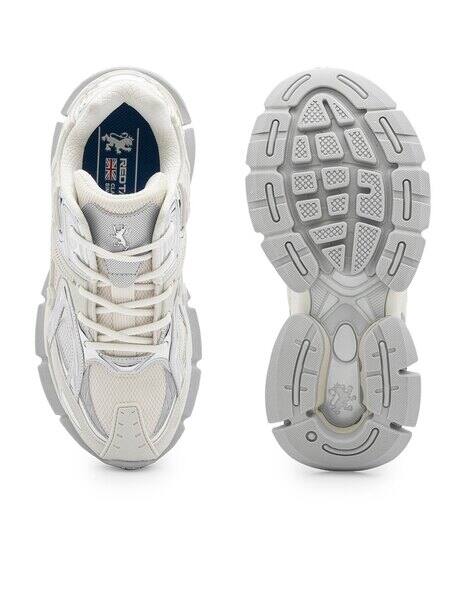 Men Round-Toe Sneakers with Lace Fastening - Image 5