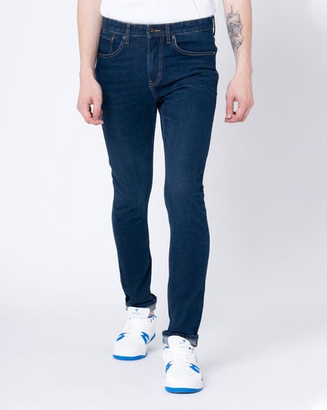 RED TAPE Men Mid Rise Skinny Jeans
