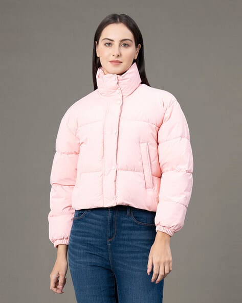 RED TAPE Women Quilted Regular Fit Jacket