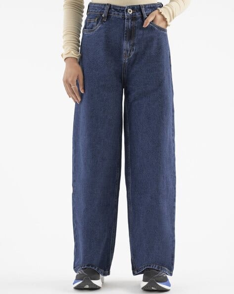 RED TAPE Women Mid Baggy Jeans