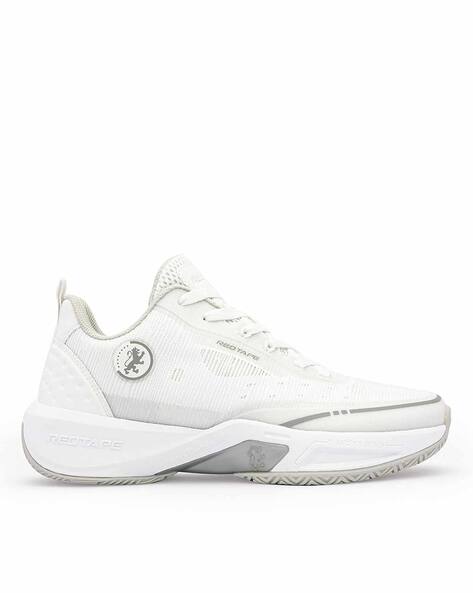 RED TAPE Men Logo Print Basketball Sports Shoes with Lace Fastening