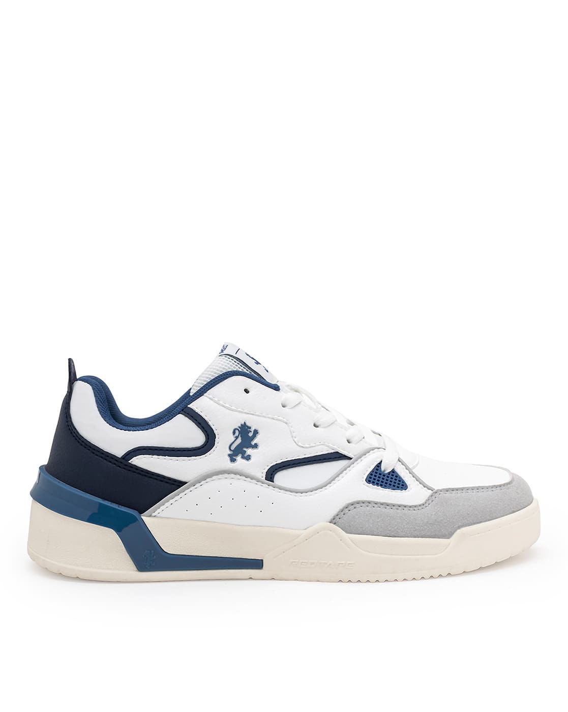 Buy RED TAPE Men Low-Top Lace-Up Sneakers Online | Ajio.com