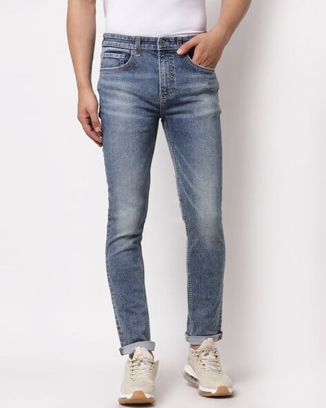 RED TAPE Men Mid-Rise Jeans with Insert Pockets