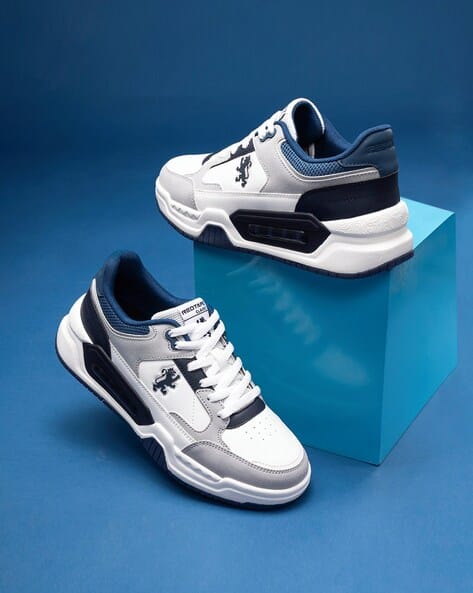RED TAPE Colourblock Mid-Top Casual Shoes