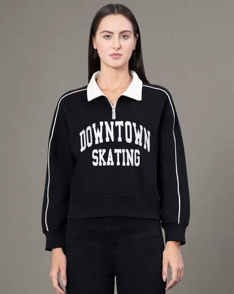 RED TAPE Women Embroidery Sweatshirt