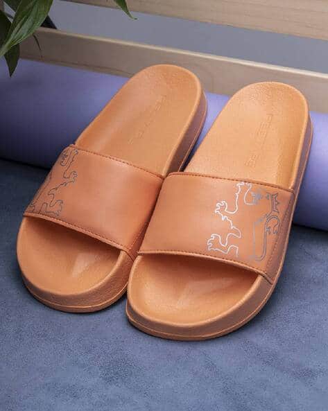 RED TAPE Women Printed Slip-On Slides