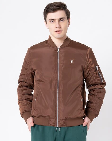RED TAPE Men Regular Fit Zip-Front Jacket