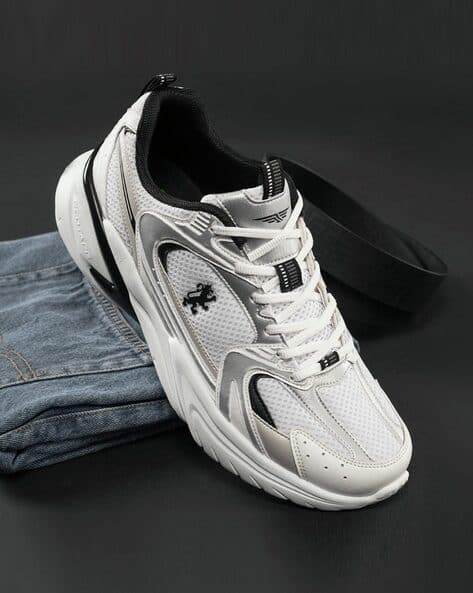 RED TAPE Men Flat Heel Sneakers with Lace Fastening