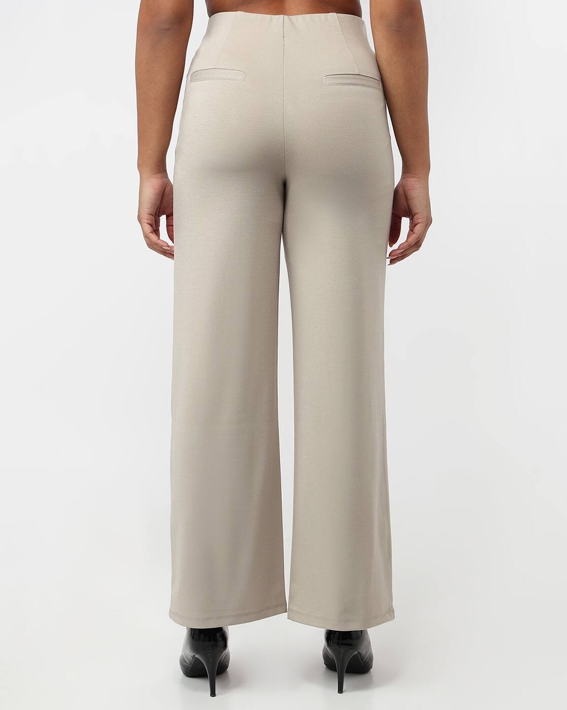 Women High-Rise Relaxed Fit Pants