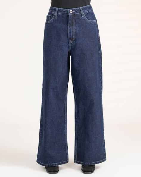 RED TAPE Women Mid-Rise Flared Jeans