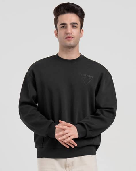 RED TAPE Men Printed Regular Fit Sweatshirt