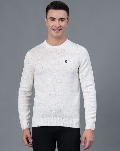 RED TAPE Men Regular Fit Round-Neck Pullover