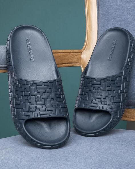 RED TAPE Men Round-Toe Slip-On Slides