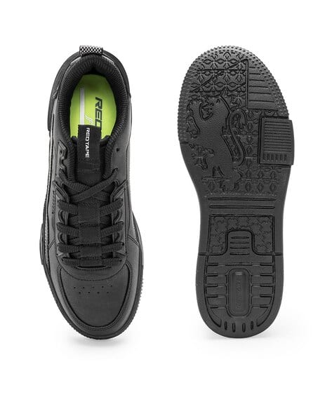 RED TAPE Men Round-Toe Lace-Up Sneakers Red - Image 6