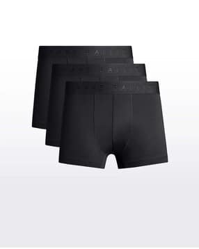 rare rabbit Men Pack of 3 Trunks with Logo Waistband-picture-14
