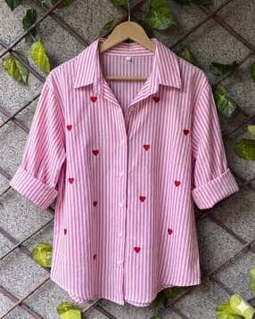 buda jeans co Women Striped Regular Fit Shirt-picture-45
