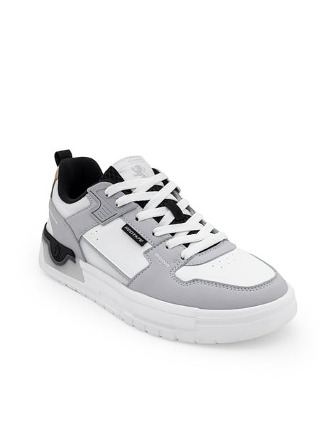 RED TAPE Men Low-Top Lace-Up Shoes Red - Image 3