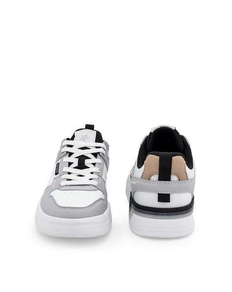 RED TAPE Men Low-Top Lace-Up Shoes Red - Image 6