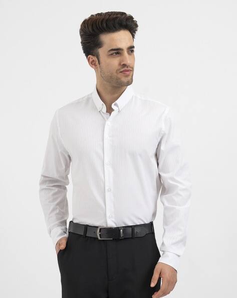 RED TAPE Men Striped Relaxed Fit Shirt