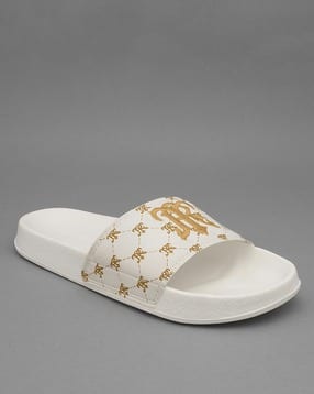 red tape Women Embroidered Round-Toe Slides-picture-13